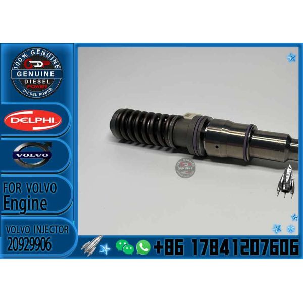 Construction Machinery Parts 20929906 BEBE4D14001 BEBE4D14101 Common Rail Fuel Injector for VOLVO D16 3512 TIER 3 Engine Parts