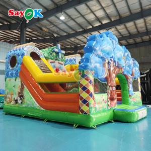 China OEM/ODM Inflatable Bouncer Slide With Customized Design And Repair Patch factory