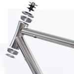 Alloy Ti Bicycle Parts Threadless Headset 44mm External 11/8" Steer Tube