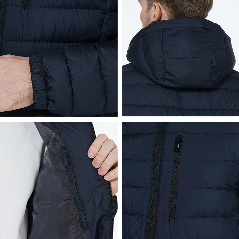 europe-winter coat, short coat , simple and generous horizontal quilting design, Sweater design