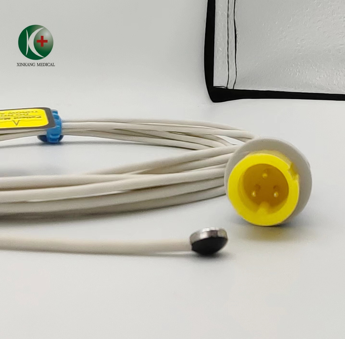 Medical Skin Temp Probe Reusable 2mt Alcohol Disinfecting Class II