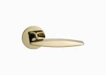 Nordic Brass Door Lock Set 125mm 63mm Interior Bedroom Wooden Lever Door Handles