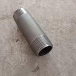 3/4 Inch Swage Pipe Nipple Black Carbon Steel Threaded Fittings NPT For Gas /