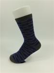 Black Knitted Children'S Cotton Socks , Breathable Anti Slip 100 White Cotton