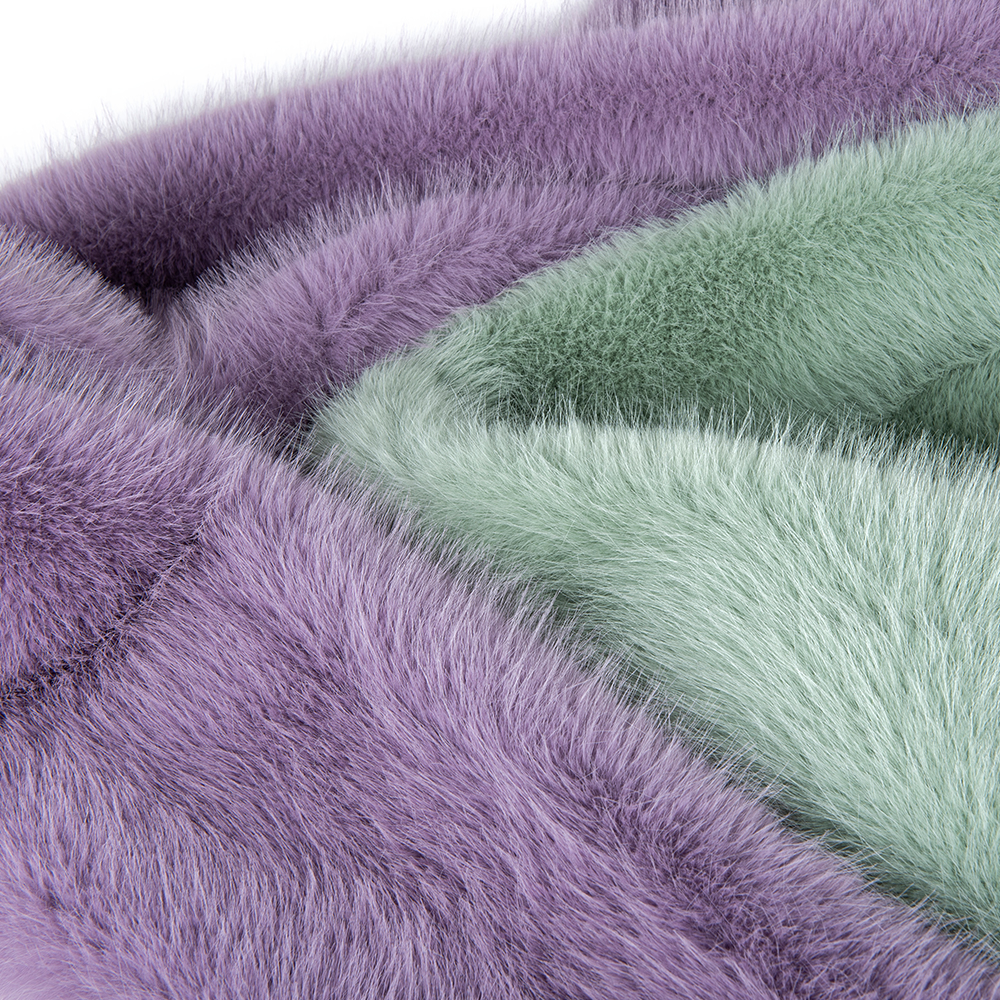 100% Polyester Plush Fabric Long Hair Faux Fur Fabrics for Garments Processing-Lining