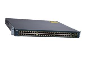 China 4SFP SMI 48 Port Layer 3 Switch , Desktop Poe Switch WS-C3560G-48PS-S factory
