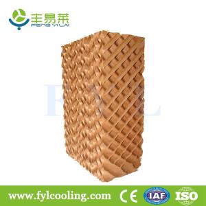 China FYL 7090 cooling pad/ evaporative cooling pad/ wet pad factory
