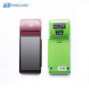 China TDCDMA Scarlett Green Smart Pos Terminal PCI With Touch Screen factory