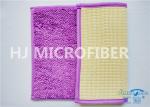 Non-Slip Purple Microfiber Mat For Home Use , Microfiber Bath Mat