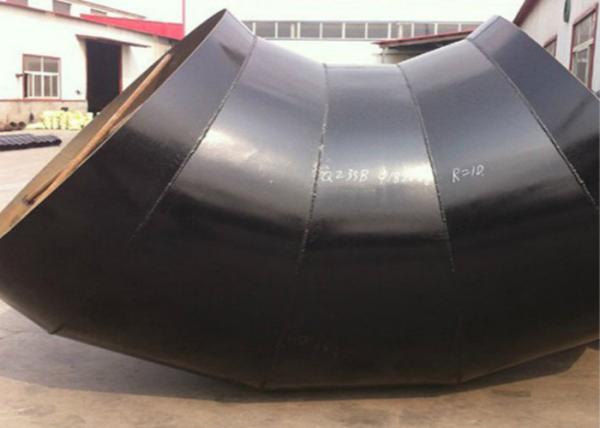 Sch5S Thickness DN650 Shrimp Bend Carbon Steel Pipe Fittings / 90 Bend Pipe