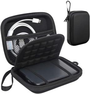 China ISO Mini Hard Drive Case , Usb Cable Case 5.6x4.4x1.5inches factory