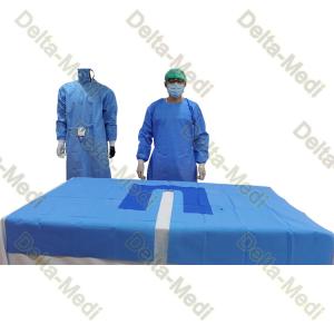 China Hospital 40g 60g ENT Sterile Surgical Packs For Eye Ear Nose Throat factory