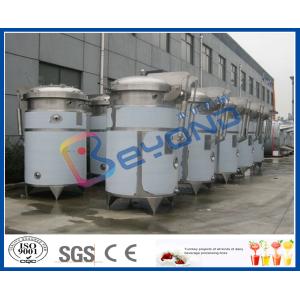 China SUS304 / SUS316L Stainless Steel Extraction Tank With Dimple Pad Jacket on sale
