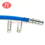 fashion trend custom logo aglet decorative sports shoelace metal tips