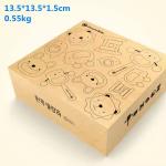 Montessori Beech Eco Friendly Intellectual Hearing Toy Baby Cartoon Early