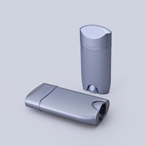 China Round Smooth Surface Plastic Deodorant Tubes With 80g Capacity factory