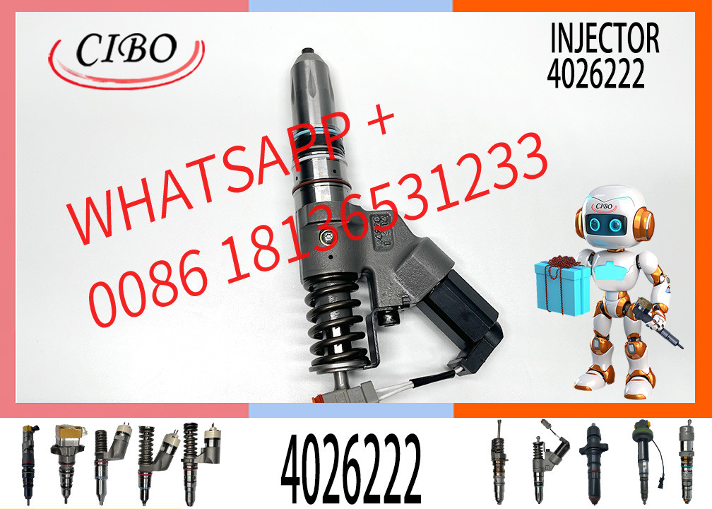 High Quality Injector 4026222 4903472 4062851 3411845 for CUMMINS M11 QSM ISM QSM11 ISM11 Diesel Engine
