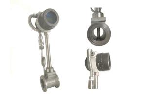 China Air Measurement Vortex Gas Flow Meter With RS485  4 - 20 mA  Pulse Output on sale