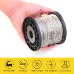 Tolerance ±1% 7x7 Rail Hanging Rope 1/8 inch T316 Stainless Steel Marine Wire
