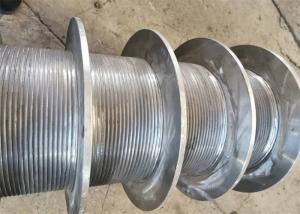 China Wall Scrubbing Multi Lbs Grooved Winch Drum Alloy Steel factory