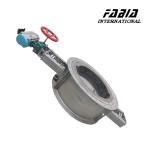 Stainless Steel Pipe Valve For High Temperature Flue Gas Control In Large