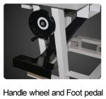 Ergonomically Rock Core Cut Concrete Saw With Centrifugal Water Pump