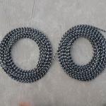 Rubber Fix Steel Wire 40 Sintered Diamond Bead 11.5mm Diamond Cutting Wire Saw
