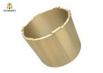 Sandblasting 0.05mm Polymer Oil Impregnated Bronze Bushing