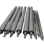 Bimetallic Screw Barrel 100-10000mm 2-3mm Bimetallic Layer 0.015mm/M Screw