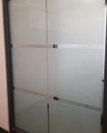 Qualified Float Glass Acid Etched Satin Frost for Apartment Wardrobe Door