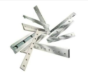 China Sharp Edge Metal Cutting Blades Polishing In Wooden Case HRC62 factory