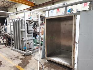 China 30mins Cooked Food Vacuum Cooler Rapid Cooling 200kgs For Rice Noodle Soup factory