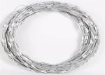10m Roll Length Galvanized Razor Barbed Wire for airport