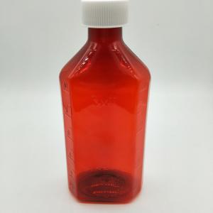 China 120ml Boston Plastic Bottles , Amber Boston Round Plastic Bottles With Childproof Caps factory