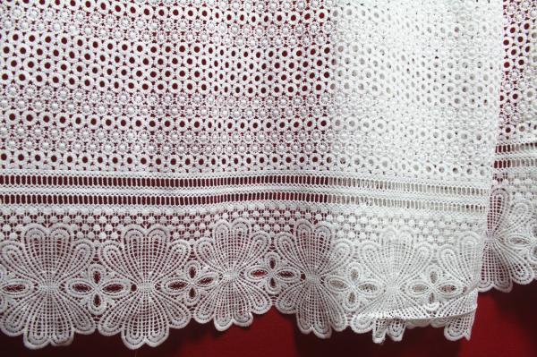 Apparel Accessories Chemical Lace Fabric Water Soluble Embroidery lace fabric in