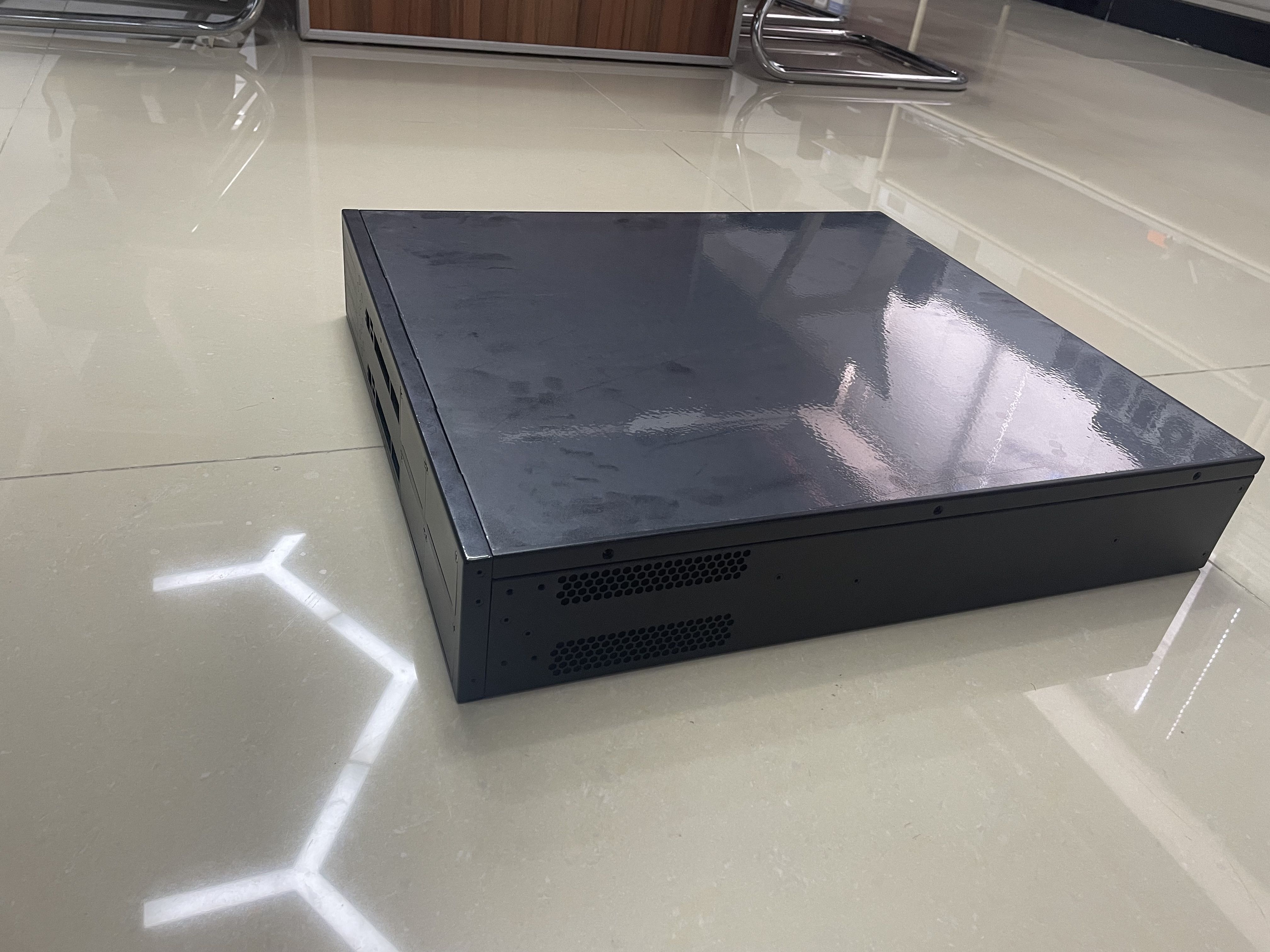 amplifier aluminum enclosure chassis case Stainless Steel Frame Sheet Metal Network Switch