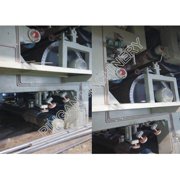 Big Jumbo Rolls Kraft Paper Making Machine High Efficiency Bottom Wire 19m