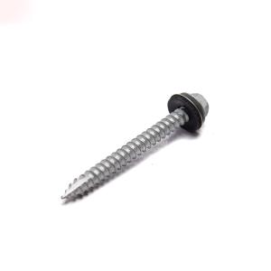 China Building Roofing Screws With Rubber Washers Tornillos Hexagonal Hex Head Self Drilling Screws factory