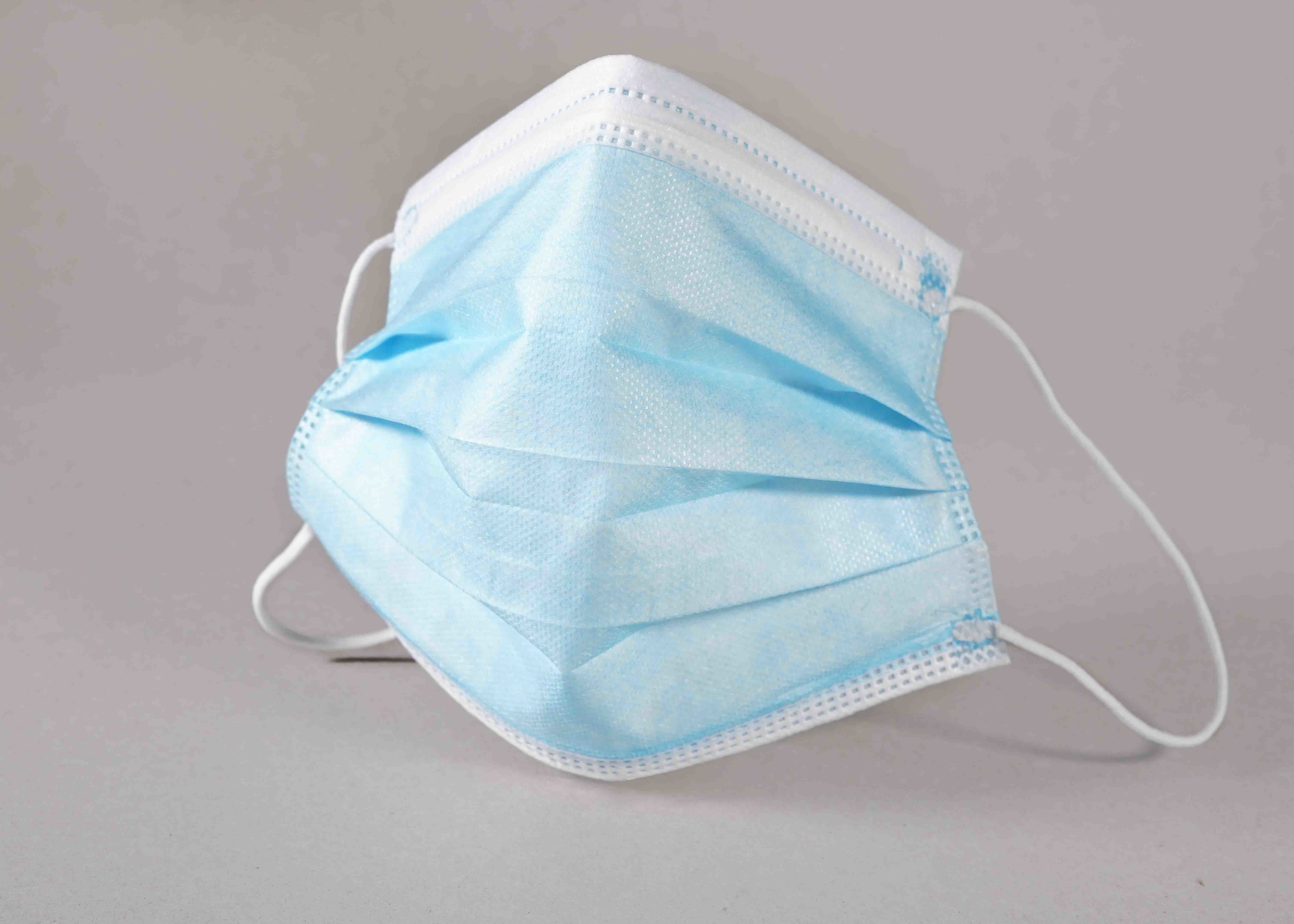 PP Nonwoven Fabric Earloopp Face Mask Disposable Safety Mask Easy Carrying