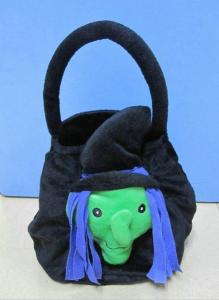 China Hallowmas Black Gifts Bag Plush Bag factory