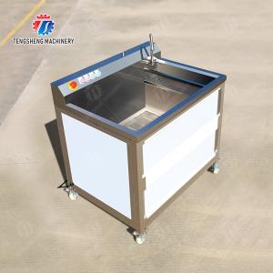 China Single cylinder fruit and vegetable washing machine with slag separator Leaves Vegetables Onions Leafy vegetables Cabbage varieties Herbs Fruiting factory