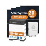 High Voltage Solar Battery 15kw-40kw Household Solar Energy System Solar Power