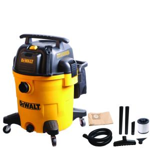 China Upright Commercial Wet And Dry Vacuum Cleaner 12 Gallon Poly Container factory