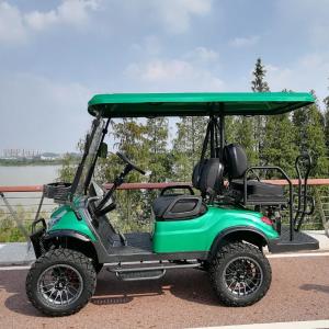 China ODM 4 Wheel Electric Golf Cart 10 Inch TFT IP66 CARplay Display 4 Seater factory