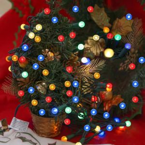 Commercial-Grade 110V US-Style Christmas Light String With Plug-In Function For