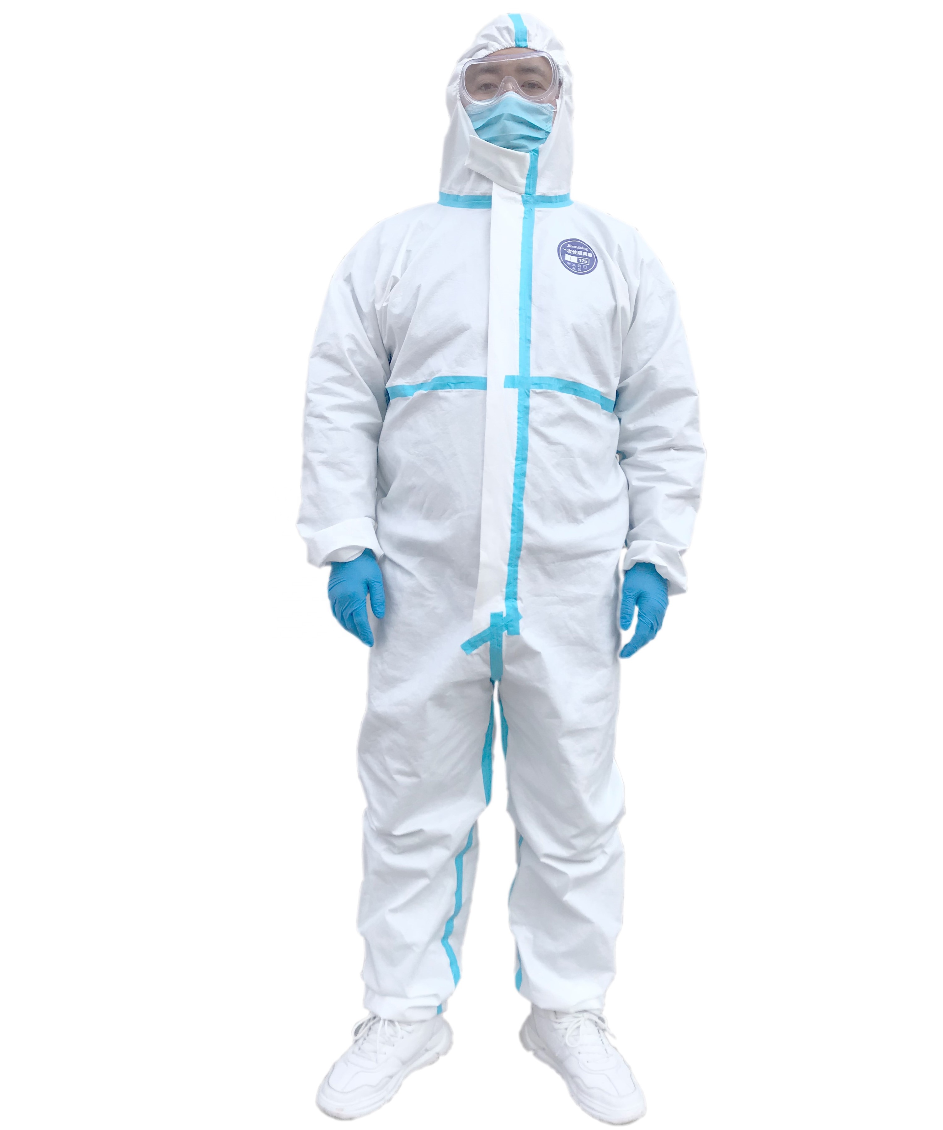 Non Irritating Disposable Medical Gown Excellent Tensile With CE / FDA Certification
