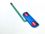 Tactile Rasied Standard Membrane Switch With Nicomatic Female Connector