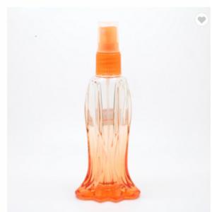 Wholesale Fancy clear Bottle With Plastic Cap Glass Refill Empty Perfume