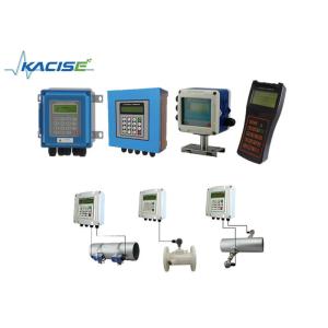 Wall Mount / Handheld Flow Meter , Accurate Ultrasonic Mass Flow Meter