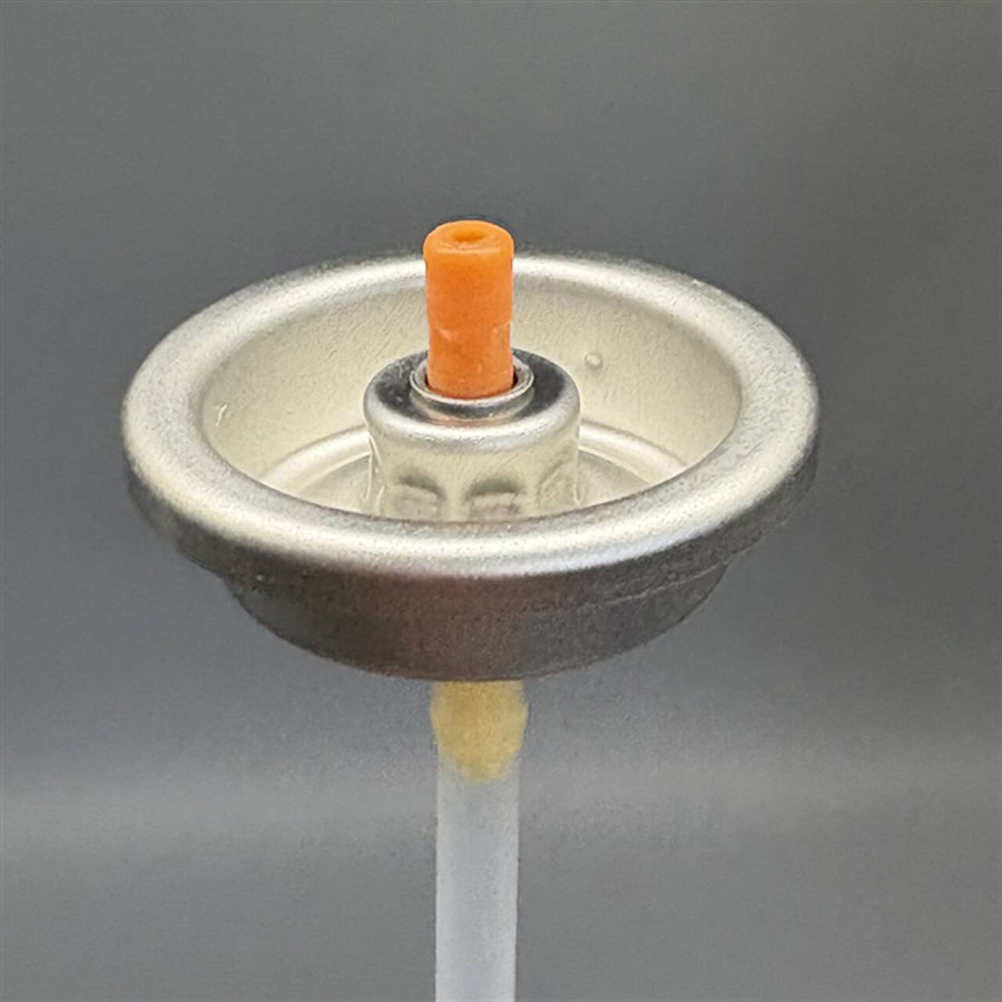 Compact Shaving Foam Valve for Travelers with Portable Design